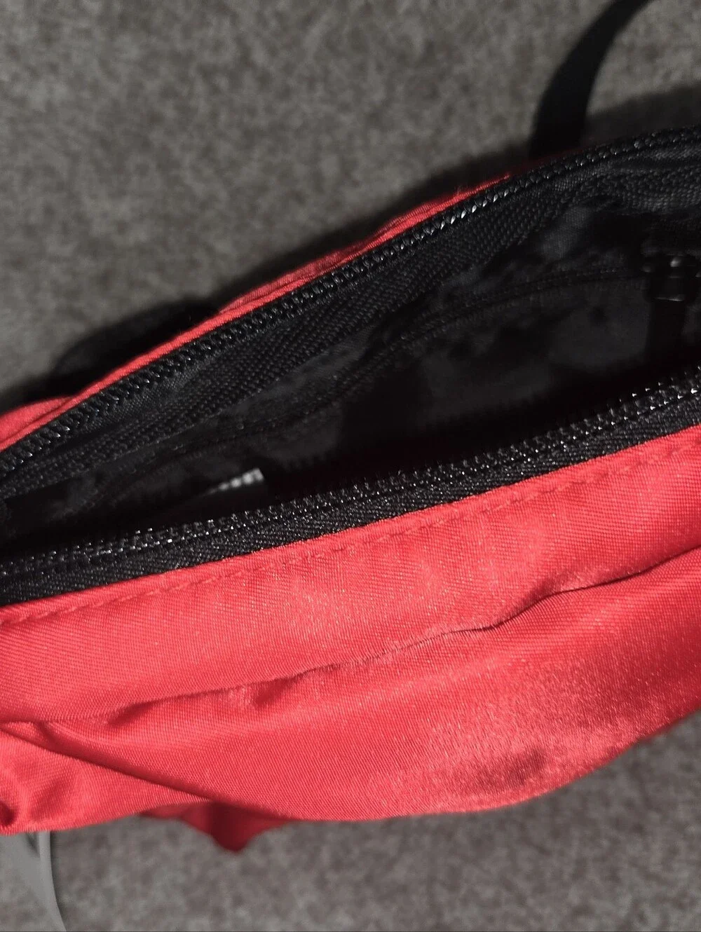DSG Red Belt Bag with Black Strap
